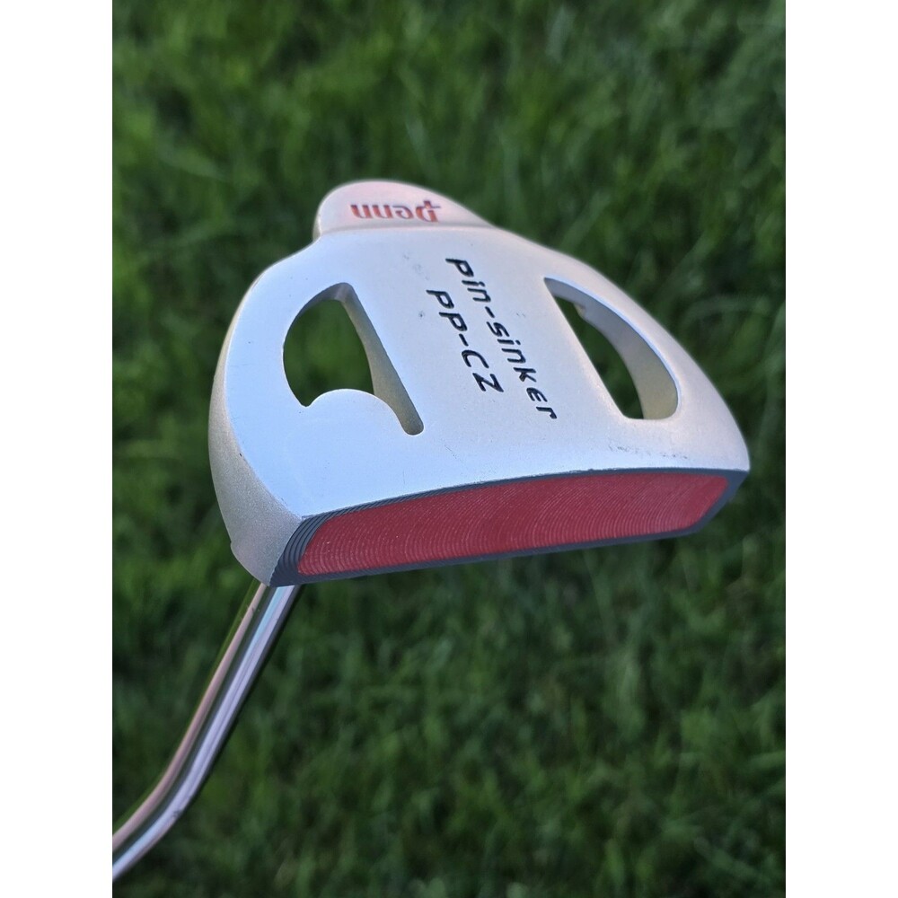 Penn Pin-Sinker PP-CZ  RH Mallet Putter FST Steel Shaft 35" Excellent Condition